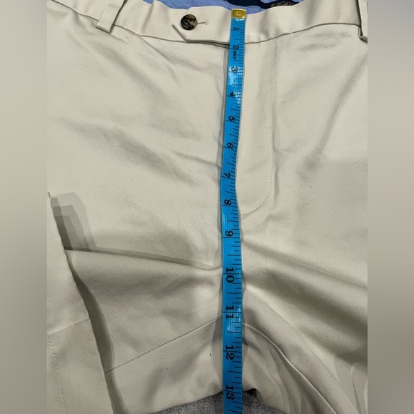 [W38L32Ins30”]Brooks Brothers Lightweight Advanced Chino Men's Cream Pants - Picture 8 of 11